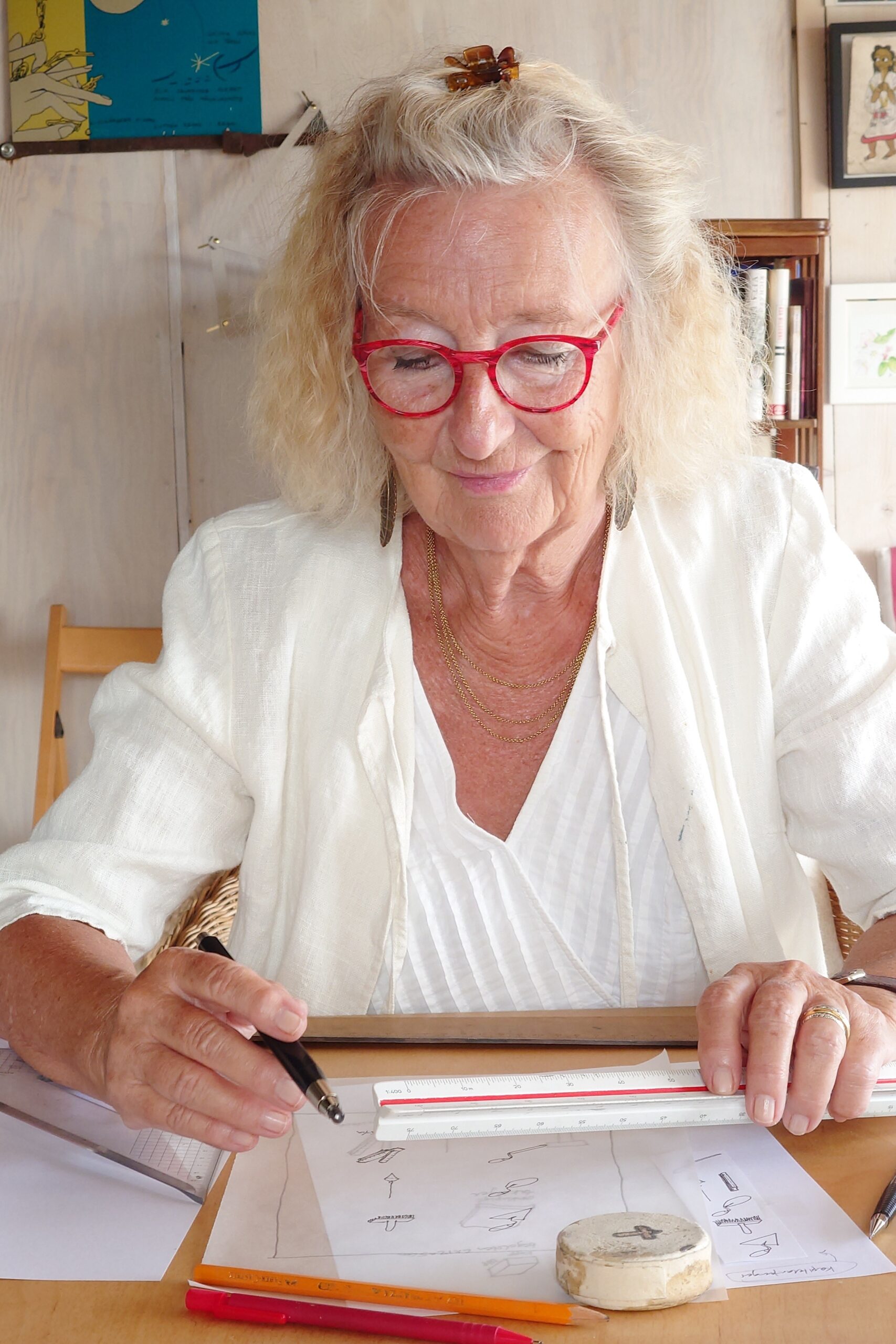 Porträtt av arkitekt Madeleine Brandin